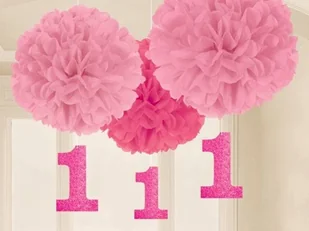 AMSCAN Pompony All aboard 40/17,8 cm 3 sztuki 180028 - Kinder party - miniaturka - grafika 4