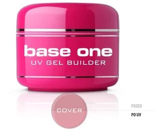 Silcare Żel budujący Base One Cover 50g - Lakiery do paznokci - miniaturka - grafika 3