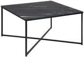Ławy i stoliki kawowe - Actona Stolik kawowy Alisma black black 4459 - miniaturka - grafika 1