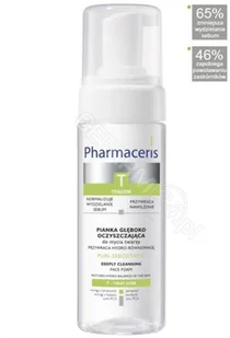 Pharmaceris PIANKA GŁĘBOKO OCZYSZCZAJĄCA do mycia twarzy PRZYWRACA HYDRORÓWNOWAGĘ PURI-SEBOSTATIC - Pianki do mycia twarzy - miniaturka - grafika 2