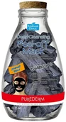 Maseczki do twarzy - Purederm Deep Cleansing Peel-Off Mask czarna maska oczyszczająca Charcoal 10g - miniaturka - grafika 1