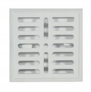 Parkanex Metalowa Malowana 14*14CM Biała - Kratki wentylacyjne - miniaturka - grafika 3