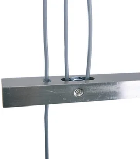 Näve Lampa wisząca Tilde tkanina, 4-pkt. szara/beżowa - Lampy sufitowe - miniaturka - grafika 5