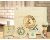 Zestawy kosmetyków męskich - BARBIERI ITALIANI BARBIERI ITALIANI SZKATUŁKA GOLENIE - MASZYNKA, KREM PRZED GOLENIEM, MYDŁO DO GOLENIA, PĘDZEL, PŁYN PO GOLENIU BAR000013 - miniaturka - grafika 1