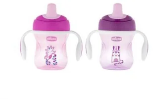 Chicco Chicco Kubek Niekapek z Ustnikiem dla Dziewczynki 6m+ Kubek Chicco z twardym ustnikiem 200 ml TOW008447 - Kubki dla dzieci - miniaturka - grafika 5