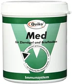 Karma dla ptaków - Quiko Med  specjalnie pozyskany Oregano dla ptaków ozdobnych i gołębi listownych w celu wzmocnienia systemu odpornościowego, puszka, 1 opakowanie (1 x 250 g) 215502 - miniaturka - grafika 1