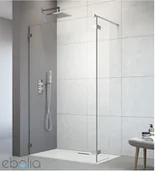 Kabiny prysznicowe - Radaway Kabina Walk-in 140 Arta Radaway (386214-03-01 + 386010-03-01L) - miniaturka - grafika 1