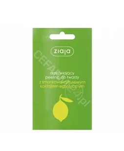 Ziaja Peeling do twarzy limonka-cytrus 7ml - Peelingi i scruby do twarzy - miniaturka - grafika 2