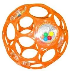 Dumel Oball Kuleczki z grzechotką, różne rodzaje - Grzechotki dla dzieci - miniaturka - grafika 4