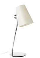 Lampy stojące - Kanlux Lampa biurkowa Faro Lupe, 20 W, biały - miniaturka - grafika 1