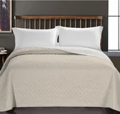 Narzuty - DecoKing Narzuta Axel - Beżowo-Biały 170x210 cm - miniaturka - grafika 1