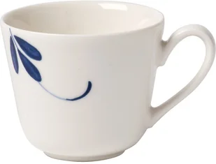 Villeroy & Boch vieux Luxembourg brindille Mokka/Espresso filiżanka, naczynia z wysokiej jakości Premium w kolorze niebieskim, 100 ML, porcelana, biała, 8 x 8 x 6 cm 10-4207-1420 - Filiżanki - miniaturka - grafika 2