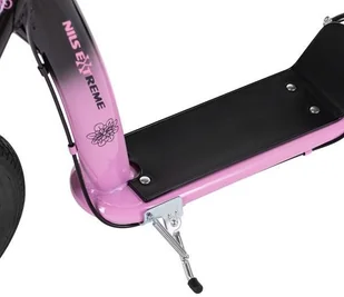 Nils Extreme WH113N PINK 12" HULAJNOGA Z POMP. KOŁAMI 5907695541489 - Hulajnogi - miniaturka - grafika 4