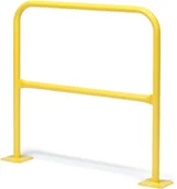 Wyposażenie miejsc publicznych - AJ Żółte bariery ochronne o dł. 1000mm 31044 - miniaturka - grafika 1