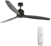 Wentylatory sufitowe - Lucci air Lucci air 210508 - Wentylator sufitowy AIRFUSION AKMANI czarny - miniaturka - grafika 1