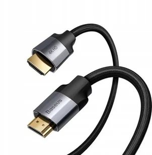 Baseus Kabel przewód HDMI - HDMI 4K60Hz FULL HD 3M | czarny CAKSX-D0G - Kable - miniaturka - grafika 3