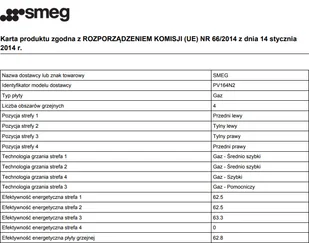 Płyta gazowa do zabudowy Smeg PV164N2 - Płyty gazowe do zabudowy - miniaturka - grafika 4