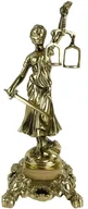 Dekoracje domu - Max-land TEMIDA FIGURKA MOSIĄDZ BOGINI SPRAWIEDLIWOŚCI 22,5cm TEMIDA-MOSIĄDZ - miniaturka - grafika 1