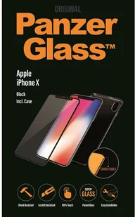 PanzerGlass PG Premium iPhone'a X Black w. Edge Grip  ochronna na wyświetlacz B2623 - Folie ochronne do telefonów - miniaturka - grafika 2