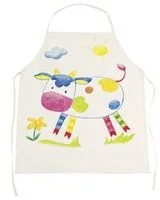 Goki Fartuszek do własnoręcznego ozdobienia kredkami - zabawki dla dzieci - 58 - Śliniaki i fartuszki - miniaturka - grafika 5