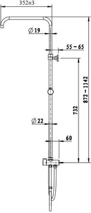 Omnires SYS Y/K - Zestawy prysznicowe - miniaturka - grafika 3
