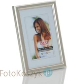 Ramki na zdjęcia - Icar Ramka drewniana srebrna (na zdjęcie 10x15cm) - miniaturka - grafika 1