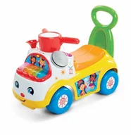Jeździki dla dzieci - Fisher Price Little People Muzyczna Parada żółty - miniaturka - grafika 1