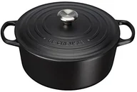 Brytfanny - Le Creuset rondel żeliwny 28 cm z serii Signature, czarny, 28 cm 21177280000430 - miniaturka - grafika 1