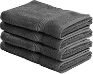 Ręczniki - Utopia Towels Utopia ręczniki 4 Premium ręczniki do rąk UTHANDTOWELPREMIUM4GREY - miniaturka - grafika 1