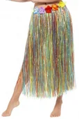 Stroje karnawałowe - Smiffys Spódniczka Hawajska Hula damska kolorowa 44591 - miniaturka - grafika 1