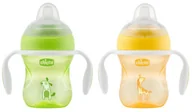 Kubki dla dzieci - Chicco Chicco Pierwszy Kubek Treningowy z Miękkim Ustnikiem Neutral 4m+ Kubeczek Chicco z silikonowym ustnikiem 200 ml TOW008446 - miniaturka - grafika 1
