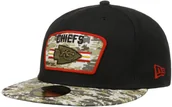 Czapki damskie - New Era Czapka 59Fifty Kansas City Chiefs by czarny, 7 0/0 (55,8 cm) - miniaturka - grafika 1