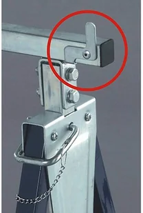 Brennenstuhl Koziołek MB 160 H, kg, metalowy, 1444700 Brennenstuhl - Rusztowania - miniaturka - grafika 2