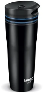 Lamart Kubek termiczny MANQ LT4050 czarny/niebieski) - Kubki termiczne - miniaturka - grafika 4