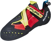 Buty sportowe męskie - Scarpa Furia S But wspinaczkowy, parrot/yellow EU 37 2021 Buty wspinaczkowe na rzepy 70055-223-37 - miniaturka - grafika 1