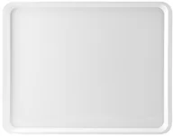 Tace i patery - H & H taca z krawędzie, melamina, biała 8003512482755 - miniaturka - grafika 1