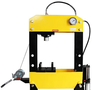 443 DOSTAWA GRATIS! 44358876 Prasa hydrauliczna pneumatyka ruchomy tłok regulowany stół siła nacisku 50 T) 58876-uniw - Prasy - miniaturka - grafika 5