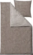 Pościel - Södahl Pościel Infinity 140 x 200 cm taupe z poszewką na poduszkę 60 x 63 cm 15214 - miniaturka - grafika 1
