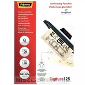 Folie do laminatora - Fellowes Folia do laminowania błyszcząca A3 125 mikronów / 100szt PREMIUM ImageLast - miniaturka - grafika 1