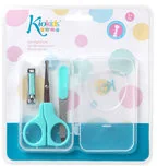 Kiokids Kiokids Zestaw do manicure turkusowy - Szczoteczki do zębów dla dzieci - miniaturka - grafika 4