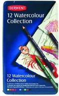 Przybory szkolne - Derwent derwent aquarell długopisy w metalowym pudełku 700303 - miniaturka - grafika 1