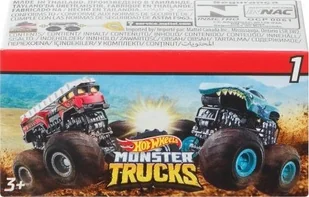 Mattel Hot Wheels Monster Trucks Pojazdy Niespodz Astra Gpb72 40 - Samochody i pojazdy dla dzieci Mattel Hot Wheels Monster Trucks Pojazdy Niespodz Astra Gpb72 40 - Samochody i pojazdy dla dzieci - miniaturka - grafika 1