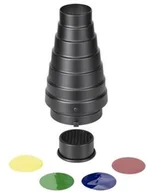 Inne akcesoria studyjne - Quadralite Snoot SN-5002 strumienica FT_004352 - miniaturka - grafika 1