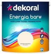 Farby wewnętrzne - Dekoral Farba wewnętrzna ENERGIA BARW 2,5 l Kwitnąca Magnolia - miniaturka - grafika 1