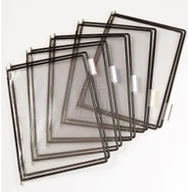 Akcesoria do projektorów - Tarifold Ramki do systemu Tarifold A3 10 szt. 113007 czarne - miniaturka - grafika 1