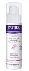 Cattier Kojący krem do twarzy na dzień do skóry wrażliwej Eko, 50 ml - Kremy do twarzy - miniaturka - grafika 2