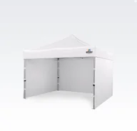 Pawilony ogrodowe - BRIMO Namiot Handlowy 3x3m - plus 3 ściany - Biały - miniaturka - grafika 1