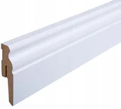 Listwy przypodłogowe - Listwa przypodłogowa Mdf 6 Biała Cokół Frezowana - miniaturka - grafika 1