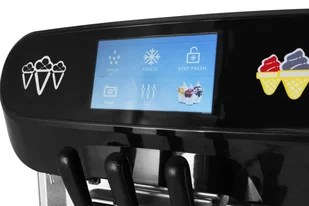 Resto Quality Maszyna do lodów włoskich automat do lodów soft 2 smaki + mix wolnostojąca 2x7,2 l RQ369C - Inne urządzenia gastronomiczne - miniaturka - grafika 6