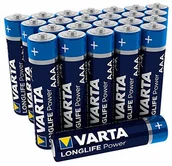 Baterie i akcesoria - Varta Longlife Power AAA 24 szt. - miniaturka - grafika 1